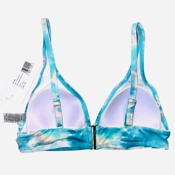 NEW Johnny Was Calme Adjustable Bikini Triangle Swim Top  MSRP $88‎ - Picture 4 of 8